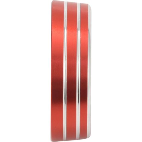 4x para embellecedores de perilla de aire acondicionado de décima generación, interruptor de temperatura de aire acondicionado, anillos de control (1/2)