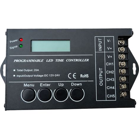 Centralina Led Timer Alba Tramonto Programmabile Time Led Controller Per Acquari Canarini Serre TC420 (1/3)