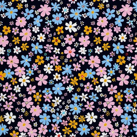 Tela decorativa para exteriores Oxford - Motiv Blumen I DX5389 (1/5)