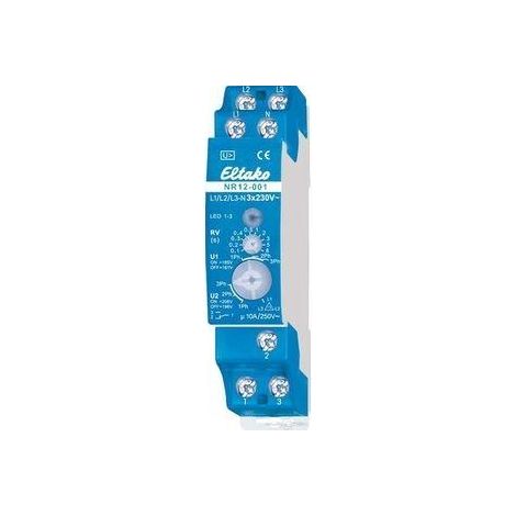 Eltako NR12-001-3X230V relé de supervisión azul