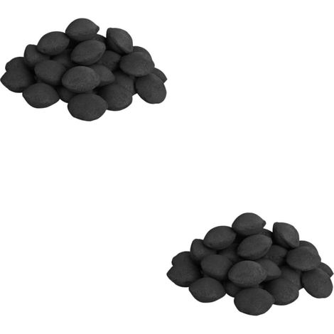 2 paquets de carvão pour churrasco, défumador de briquettes, accessoires pour grelhar, acendedor, chaleira
