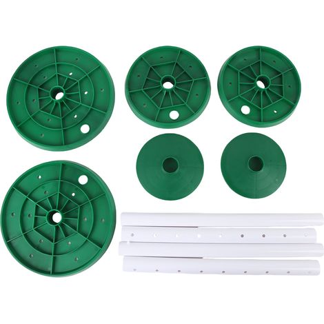 Inserts de jardinière à hauteur réglable, remplissage de jardinière, inserts de surélévation pour plantes avec trous de drainage, remplissage de pots pour la décoration intérieure, vert (1/5)