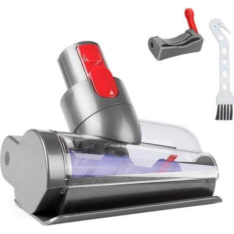 Tête de brosse motorisée miniature pour aspirateur Dyson V7 V8 V10 V11 V15, tête de rechange anti-nœuds avec (1/5)