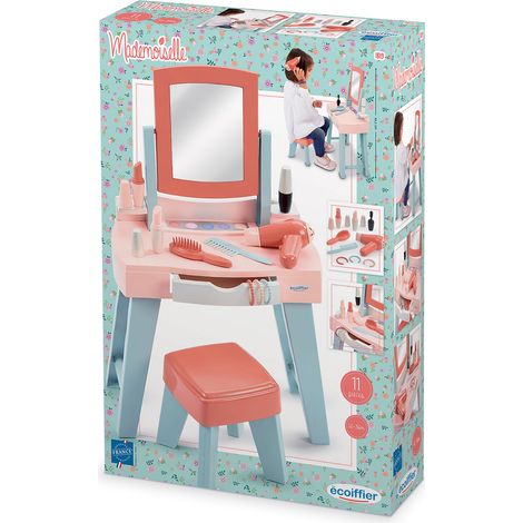 Ma première Coiffeuse pour Enfants de 12 à 36 Mois avec Son Miroir et Autres Accessoires pour me Faire Jolie et me coiffer comme Une Grande (1/5)