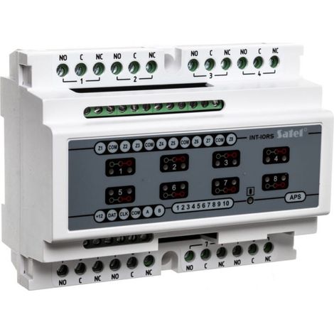Satel INT-IORS módulo de control de acceso blanco