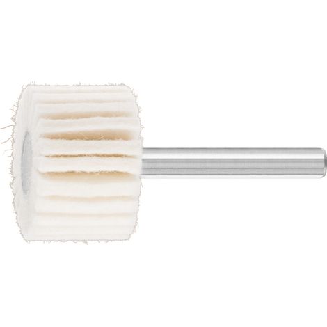 PFERD TOOLS weiche Filzlamellenstifte FLS Ø 30x20mm Schaft-Ø 6 mm für universelle Polierarbeiten 5 Stk (1/5)