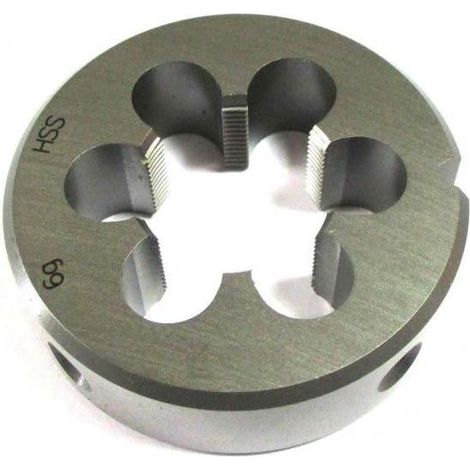 Filière filetée M15 x 1 HSS DIN ISO 13.