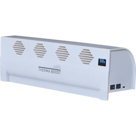 Venteo – Ventilateur de chauffage THERMA BOOST – Circulateur de chaleur compact – 4 turbo-ventilateurs – Économie d'énergie – Installation sans tracas (1/5)