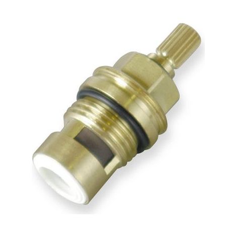 Cristina Ondyna – Tête céramique 1/4 tour courte droite 20 dents – Adaptée pour robinetterie plomberie – Compatible avec installations standards – PD00185