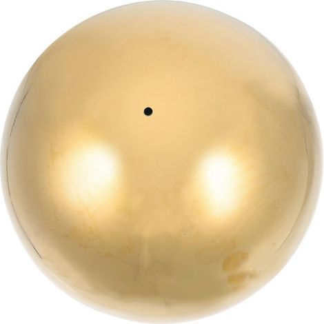 Boules ornementales creuses en acier inoxydable poli, boules réfléchissantes pour le jardin, boules miroir sans joint, idéales pour les patios, les pelouses et les parterres de fleurs. (1/5)