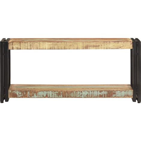Meuble TV, Étagère TV, Meuble de Salon, 90x30x40 cm Bois de récupération massif OIB7810E (1/5)