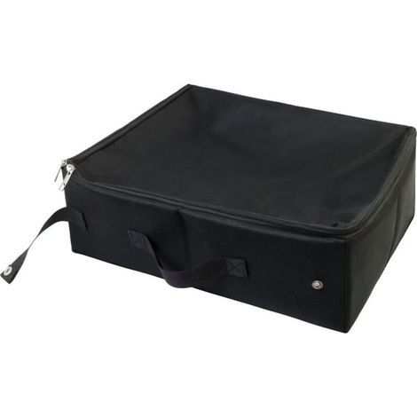 Bac à Litière pour Chat Pliable Portable , Boîte de Voyage avec Couvercle (1/5)