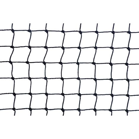 Filet anti-moineaux - Maille de 19mm Noir 5m x 15m