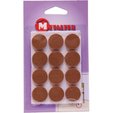 Rondelle in feltro adesivo D22 x 12 297202 - Metaltex