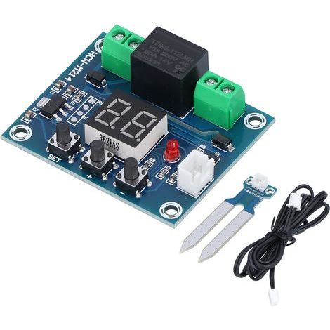 Module de Contrôle d'Humidité du Sol HCW-M214 12V - Capteur Numérique pour Système d'Arrosage Automatique (1/5)
