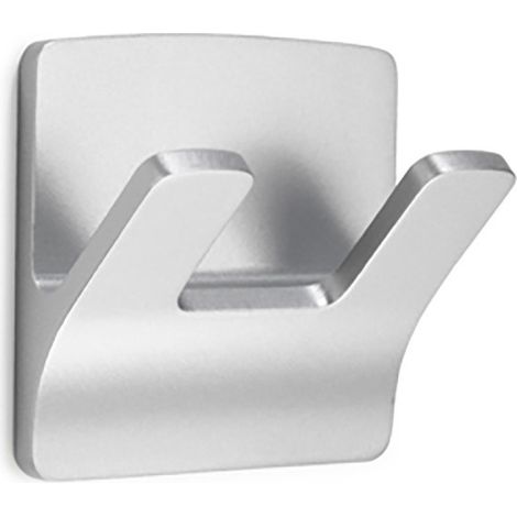 Porte-Manteaux Resistant À L'eau Modele Rama Double Chrome (BLISTER) Inofix (1/2)