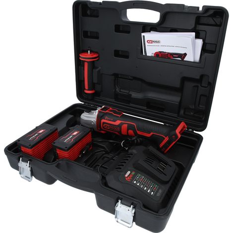 KS TOOLS eMONSTER Brushless-Akku-Winkelschleifer-Satz 4tlg. - 515.6200 (1/4)