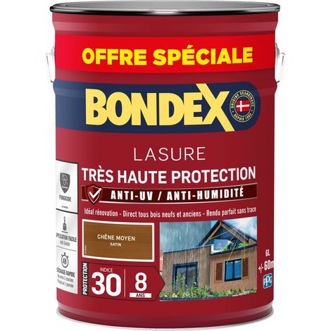 Lasure 8 anni Protezione molto alta Satinato Tanica 5l+20% gratuito