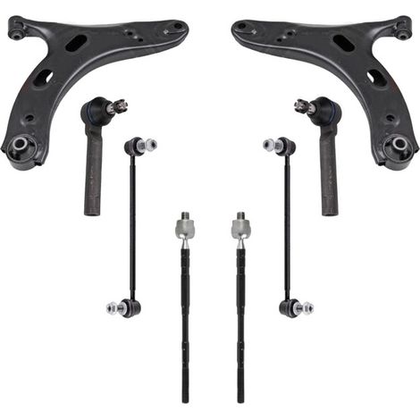 KIT BRACCIO OSCILLANTE 8 PEZZI COMPATIBILE CON SUBARU XV (GT) 2.0 i AWD (GT7) / Kit Sospensione Completo OE/OEM / Bracci Oscillanti + Testine Sterzo / Sostituzione Diretta OEM
