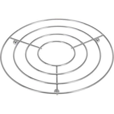 SALVAMANTEL CROMADO 20CM