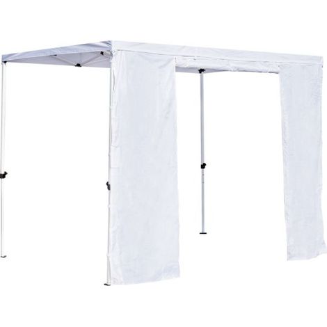 Laterales Individuales Carpas Plegables - Lateral con Puerta 2 Metros Master - Blanco (1/2)