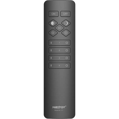ML-C1: Control remoto MiBoxer con regulador de intensidad, regulador CCT de 4 zonas 2,4 GHz /2400-2483,5 MHz/ (1/4)