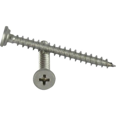 Vis PVC Inox A2 Tête cylindrique TC Phillips 5X46-1 pièce (1/5)