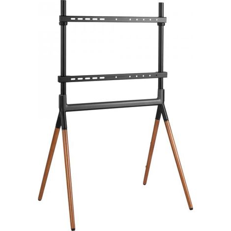 InLine® supporto in legno Studio per TV nero 83 cm largo (1/4)