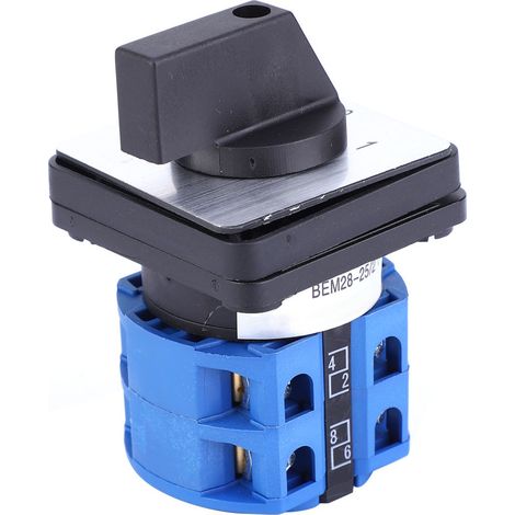 BERM BEM28-25/2 C04 Universal-Umschalter 690V 25A 2-Positionen-Drehschalter (1/5)