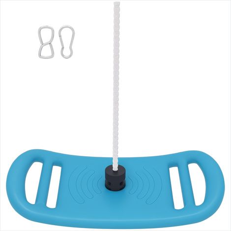Portique de balançoire Balançoire enfant réglable avec mousqueton (1/5)