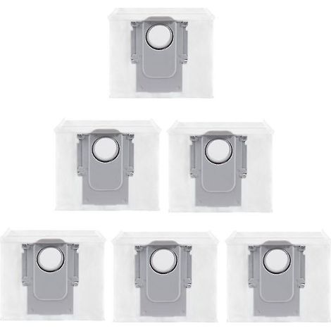 6 Staubbeutel für Xiaomi Roborock Q7 Max/Q7 Max+/T8/G10s/G10s Pro