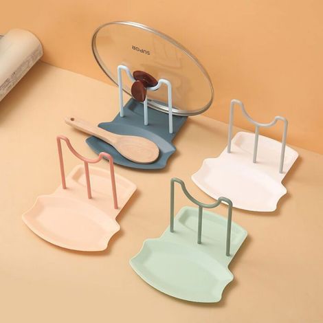 Porte-couvercle de casserole, porte-cuillère de cuisine, grand couvercle de casserole debout Femeo (1/5)