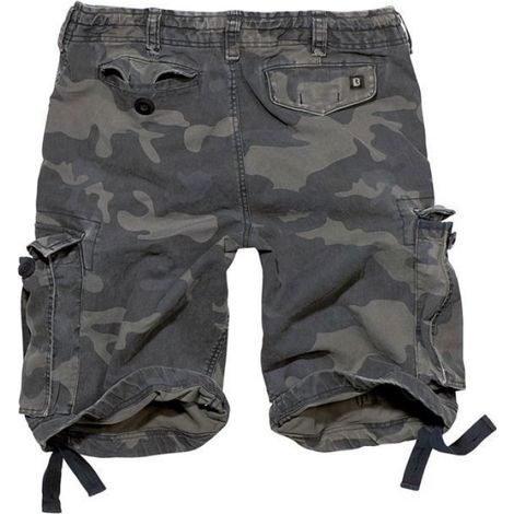 Short cargo - - Vintage - Coton lourd - Coupe classique - Poches pratiques (1/2)