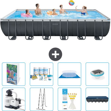 Ultra XTR Pool Rechteckig - 732x366x132 cm - 9-teilig S576