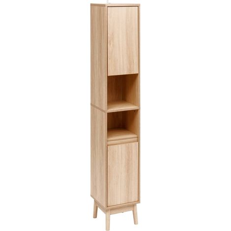 Colonna abana a 2 ante in legno chiaro - 5five