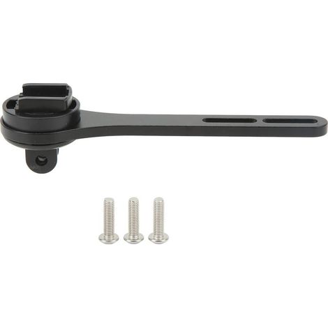 Support de compteur vélo avant en alliage d'aluminium monobloc pour vélo de route, compatible Cateye, accessoire de guidon (1/5)
