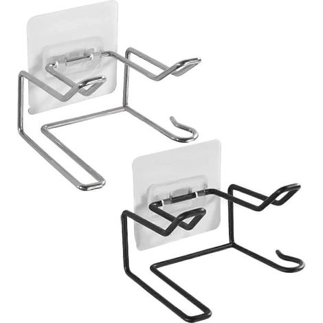 Ständer für Haartrockner und Glätteisen, Haartrocknerständer mit Netzstecker (1/4)