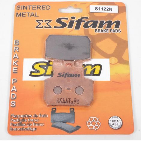 Plaquette de frein Sifam pour Scooter Piaggio 350 X10 Ie 4V 2012 (1/3)