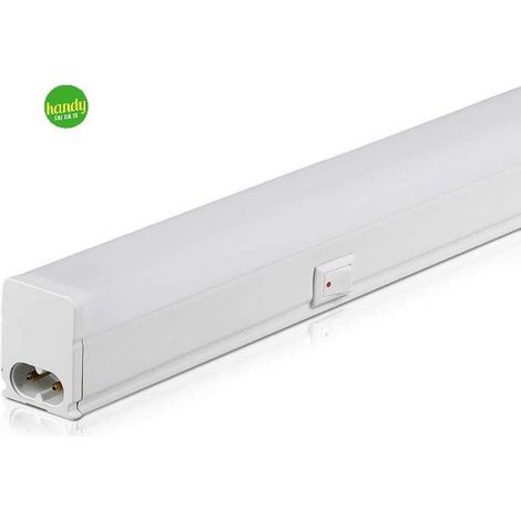 Plafoniera Tubo Led T5, Regletta Led 30cm 4W Neutro 4000K Lineare Raccordabile Allungabile Chip Smd Samsung SKU-21690