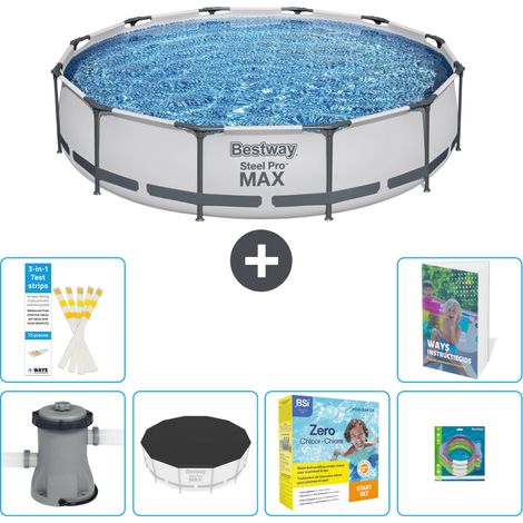 Bestway Piscina Bestway Steel Pro MAX Rotonda - 366x76 cm - 7-pezzi S231