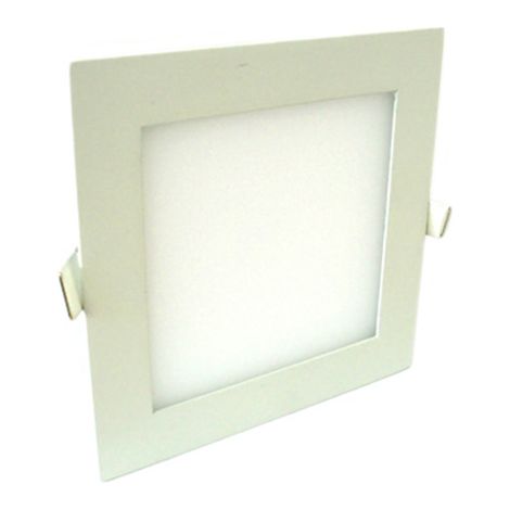 Pannello Faretto Led Da Incasso 12W Bianco Neutro Naturale Quadrato Interno Esterno (1/3)
