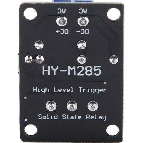 Module Relais Statique 1 Canal Commande Niveau Haut DC 5/12V 250VAC 2A Sortie Avec Fusible (12V) (1/5)