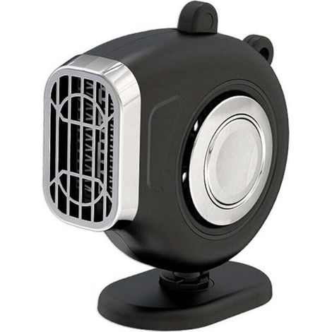 Calentador de coche 3 en 1, 12 V, 120 W, ventilador ajustable, calentador eléctrico para salpicadero, ventilador de refrigeración, desempañador de parabrisas.