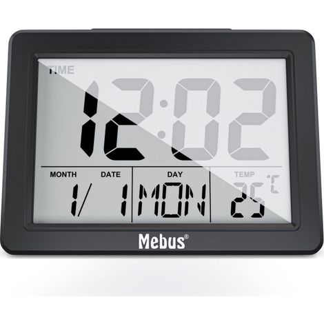 Mebus 25739 despertador Reloj despertador analógico Negro (1/5)
