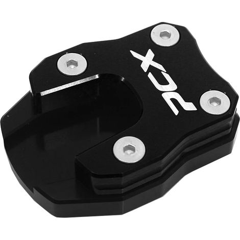 (Noir) Rehausse de béquille latérale CNC pour moto, compatible avec HONDA PCX125 PCX150 PCX 125 150 2018 2019 2020 2021 maxpower (1/3)