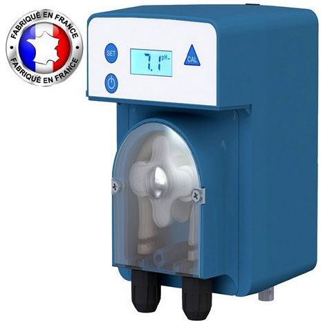 Avady – Régulateur de pH de piscine STAR – Pompe doseuse 1,5 l/h – Pour bassins jusqu'à 120 m3 – Affichage clair et sécurité intégrée