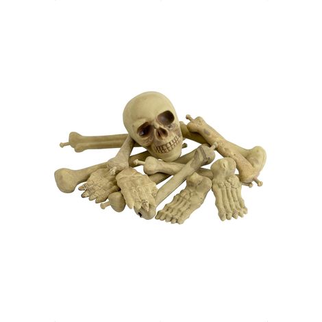 Bag of Bones & Skull - Natural - 36920