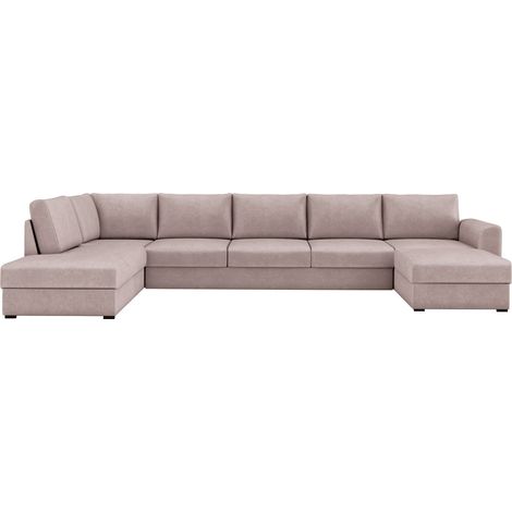 Canapé d'angle Comfivo Flumen III, Zoya 03, Disponible, 370x186x85cm, 0 (1/5)