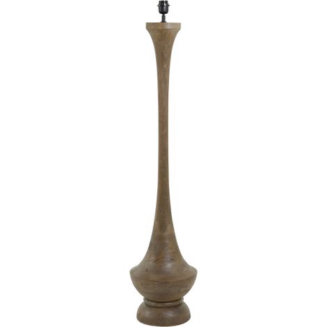 Light & Living - stehlampe - Nicolo - braun - holz - einzelne