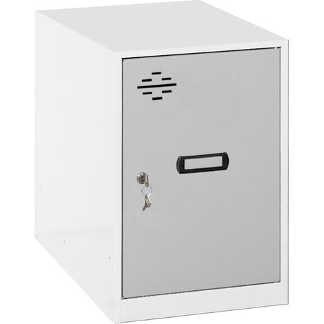 Simonrack Armadi bianchi grigi 475x300x500 mm per ufficio